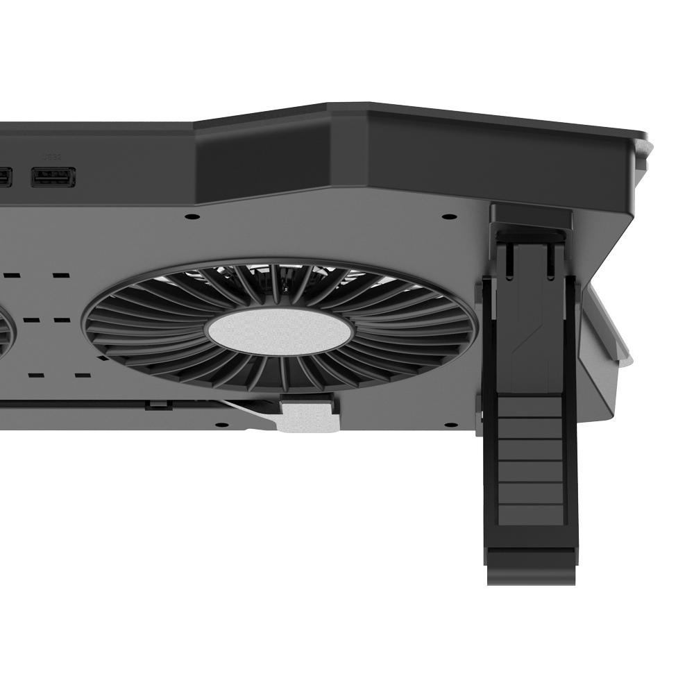POWERTECH Βάση & ψύξη laptop PT-929, έως 18", 2x 110mm fan, LED, μαύρο | eLabstore.gr POWERTECH Βάση & ψύξη laptop PT-929, έως 18", 2x 110mm fan, LED, μαύρο | Αξεσουάρ για Laptop | elabstore.gr