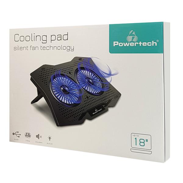 POWERTECH Βάση & ψύξη laptop PT-929, έως 18", 2x 110mm fan, LED, μαύρο | eLabstore.gr POWERTECH Βάση & ψύξη laptop PT-929, έως 18", 2x 110mm fan, LED, μαύρο - Image 6