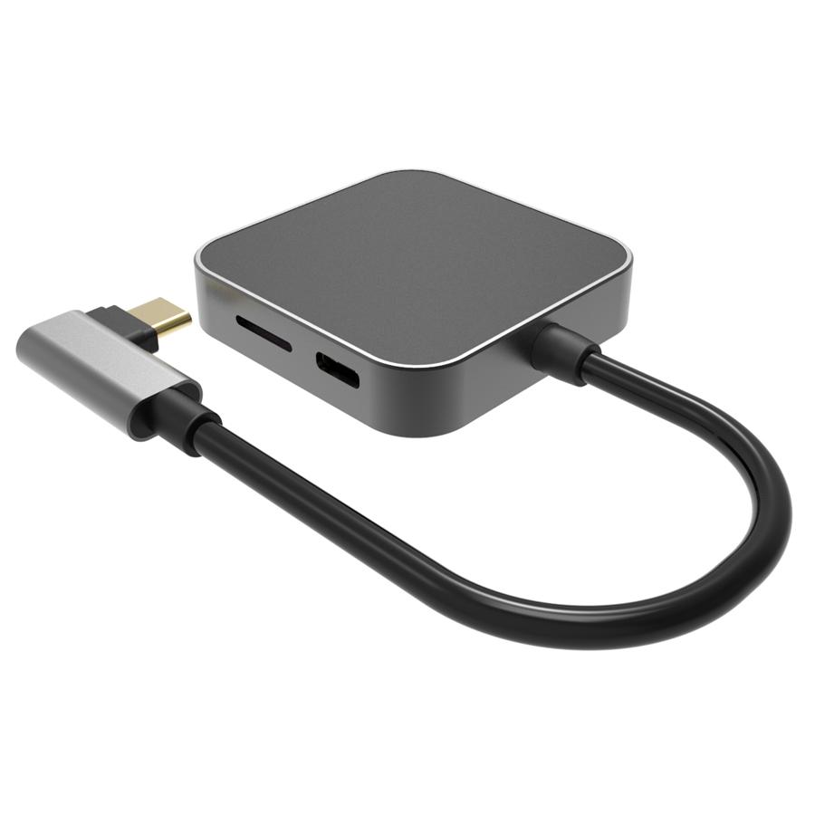 POWERTECH converter Type-C PTH-051, HDMI, Type-C, USB 3.0, TF, 4K, γκρι | eLabstore.gr POWERTECH converter Type-C PTH-051, HDMI, Type-C, USB 3.0, TF, 4K, γκρι | Συνοδευτικά PC | elabstore.gr