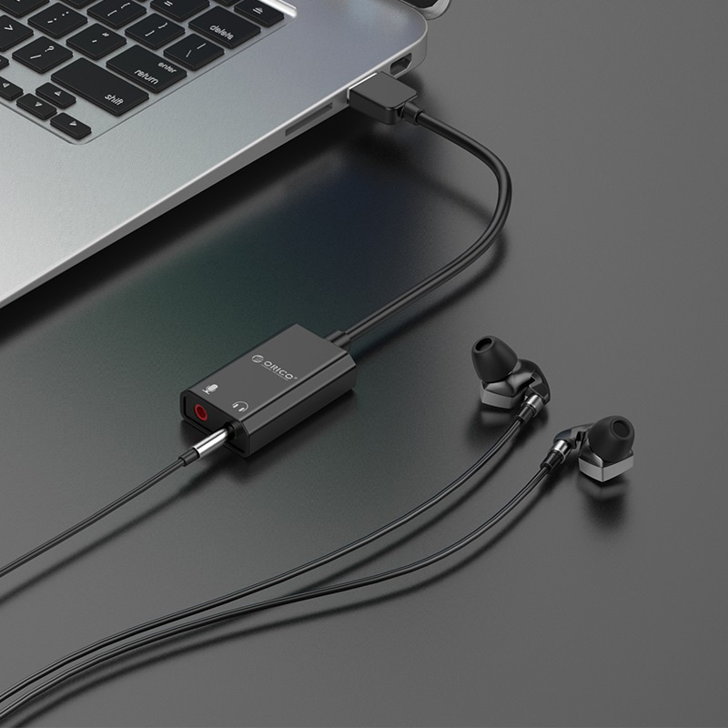 ORICO USB κάρτα ήχου SKT2, USB2.0, 2x 3.5mm, μαύρο | eLabstore.gr ORICO USB κάρτα ήχου SKT2, USB2.0, 2x 3.5mm, μαύρο | PC & Αναβάθμιση | elabstore.gr
