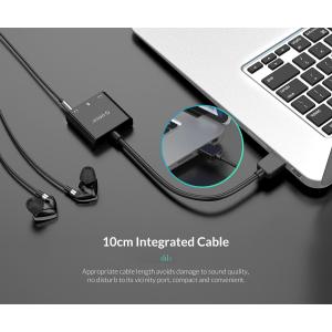 ORICO USB κάρτα ήχου SKT3, USB2.0, 3x 3.5mm, μαύρο | eLabstore.gr ORICO USB κάρτα ήχου SKT3, USB2.0, 3x 3.5mm, μαύρο | eLabstore.gr