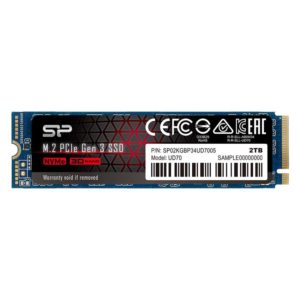 SILICON POWER SSD PCIe Gen3x4 M.2 2280 UD70, 2TB, 3.400-3.000MB/s | PC & Αναβάθμιση | elabstore.gr