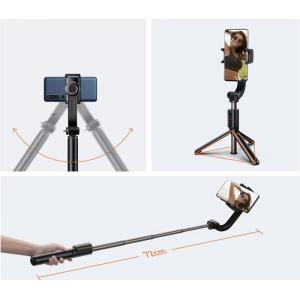 BASEUS selfie stick SULH-01, εώς 72cm, αντικραδασμικό, μαύρο | Αξεσουάρ κινητών | elabstore.gr