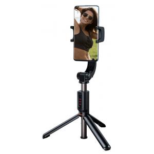 BASEUS selfie stick SULH-01, εώς 72cm, αντικραδασμικό, μαύρο | Αξεσουάρ κινητών | elabstore.gr