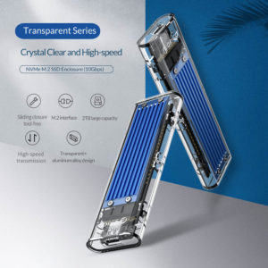 ORICO θήκη για Μ.2 B key SSD TCM2-C3, USB3.1, 10Gbps, 2TB, μαύρο | Συνοδευτικά PC | elabstore.gr