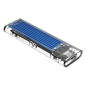 ORICO θήκη για Μ.2 B key SSD TCM2M-C3, USB3.1, 10Gbps, 2TB, μπλε | Συνοδευτικά PC | elabstore.gr