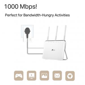 TP-LINK Powerline TL-PA7017P, Passthrough, AV100 Gigabit, Ver. 4.0 | Δικτυακά | elabstore.gr