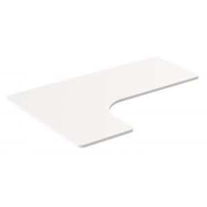 BRATECK επιφάνεια εργασίας σχήματος L TP16060L, 1600x1100mm, λευκό | Αναλώσιμα - Είδη Γραφείου | elabstore.gr