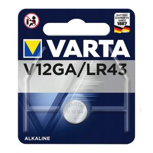 VARTA αλκαλική μπαταρία LR43, 1.5V, 1τμχ | Μπαταρίες | elabstore.gr