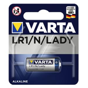VARTA αλκαλική μπαταρία LADY LR1 N, 1.5V, 1τμχ | Μπαταρίες | elabstore.gr
