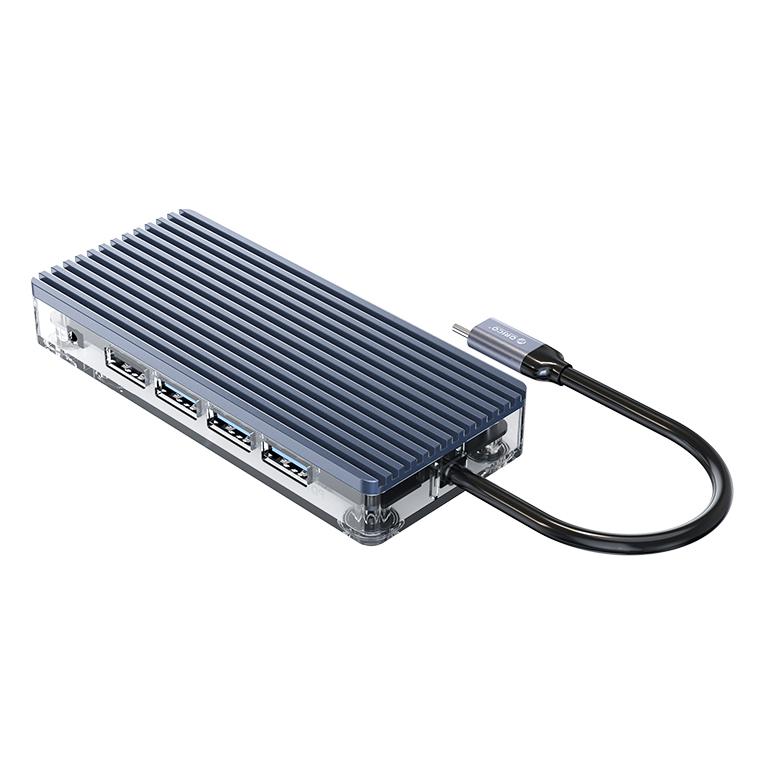 ORICO docking station WB-11P, USB Type-C, 11-ports, 100W, γκρι | eLabstore.gr ORICO docking station WB-11P, USB Type-C, 11-ports, 100W, γκρι | Συνοδευτικά PC | elabstore.gr