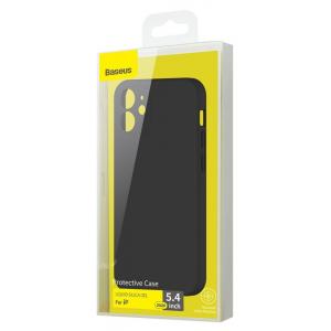 BASEUS θήκη για iPhone 12 Pro WIAPIPH61P-YT01, μαύρη | Αξεσουάρ κινητών | elabstore.gr