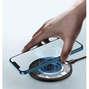 BASEUS ασύρματος φορτιστής WXJK-E01, 15W, λευκός | Αξεσουάρ κινητών | elabstore.gr
