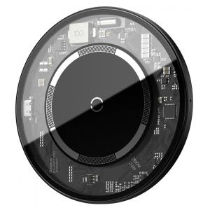 BASEUS ασύρματος φορτιστής WXJK-E01, 15W, λευκός | Αξεσουάρ κινητών | elabstore.gr