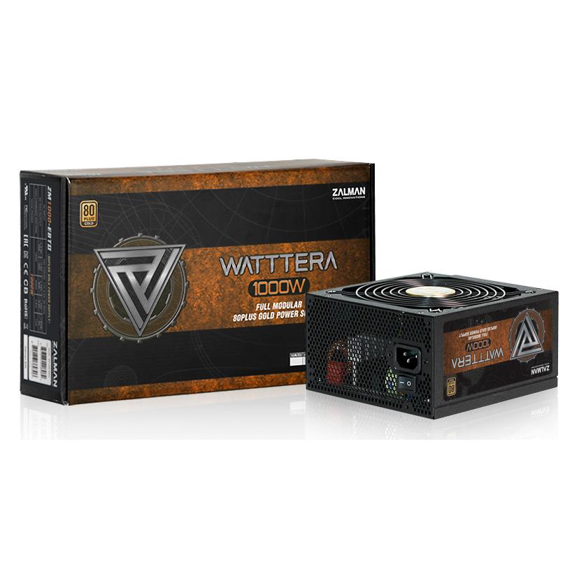 ZALMAN τροφοδοτικό Watttera 1000W ZM1000-EBTII, Active PFC, 80 Plus Gold | eLabstore.gr ZALMAN τροφοδοτικό Watttera 1000W ZM1000-EBTII, Active PFC, 80 Plus Gold | PC & Αναβάθμιση | elabstore.gr