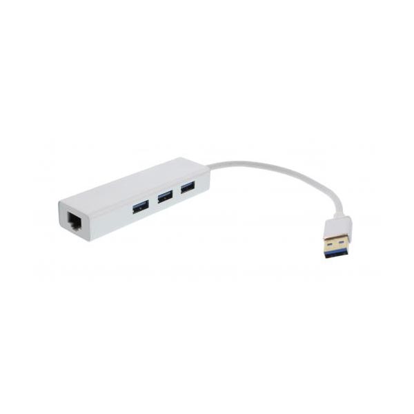 Adaptor USB3.0 to LAN 10/100/1000Mbps x3 USB3.0 Well ADAPT-USB3.0-USB3.0X3/GB | eLabstore.gr Adaptor USB3.0 to LAN 10/100/1000Mbps x3 USB3.0 Well ADAPT-USB3.0-USB3.0X3/GB | Δικτυακά & Smart Home | elabstore.gr