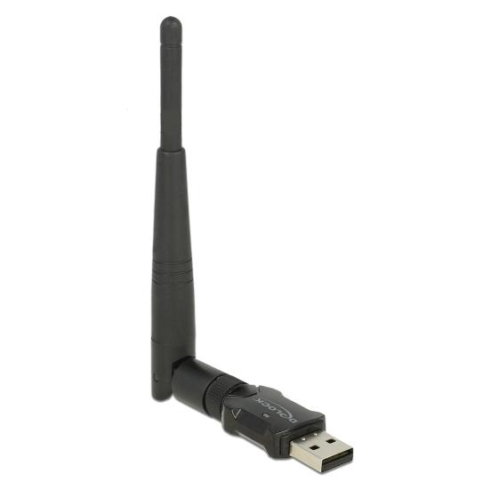 DELOCK USB2.0 WLAN stick με εξωτερική κεραία 12462, DFS+WPS, 2.4GHz+5GHz | eLabstore.gr DELOCK USB2.0 WLAN stick με εξωτερική κεραία 12462, DFS+WPS, 2.4GHz+5GHz | Δικτυακά | elabstore.gr