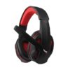 Ακουστικό Gaming μαύρο κόκκινο Hvt AHP-881 | Gaming | elabstore.gr