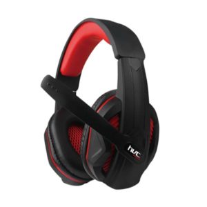 Ακουστικό Gaming μαύρο κόκκινο Hvt AHP-881 | Gaming | elabstore.gr