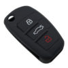 Θήκη κλειδιού για αυτοκίνητα Audi 2008-01, εύκαμπτη, μαύρη | Gadgets - Αξεσουάρ | elabstore.gr
