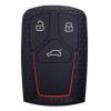 Θήκη κλειδιού για αυτοκίνητα Audi 2008-02, εύκαμπτη, μαύρη | Gadgets - Αξεσουάρ | elabstore.gr