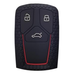 Θήκη κλειδιού για αυτοκίνητα Audi 2008-02, εύκαμπτη, μαύρη | Gadgets - Αξεσουάρ | elabstore.gr