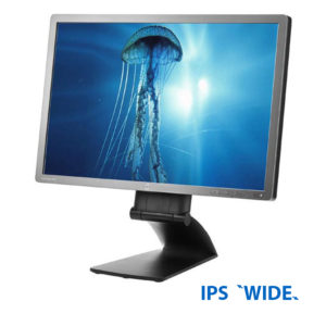 Used Monitor E241i IPS/HP/24"/1920x1200/wide/Silver/Black/D-SUB & DVI-D & DisplayPort & USB HUB | Refurbished | elabstore.gr