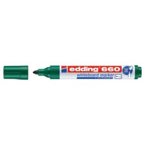 EDDING μαρκαδόρος ασπροπίνακα 660, επαναγεμιζόμενος, πράσινος | Αναλώσιμα - Είδη Γραφείου | elabstore.gr