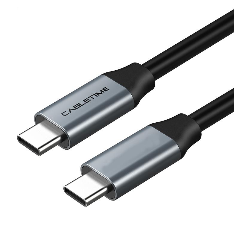 CABLETIME καλώδιο USB Type-C CMCM60, 60W, 3A, 4K, 1m, γκρι | eLabstore.gr CABLETIME καλώδιο USB Type-C CMCM60, 60W, 3A, 4K, 1m, γκρι | Αξεσουάρ κινητών | elabstore.gr
