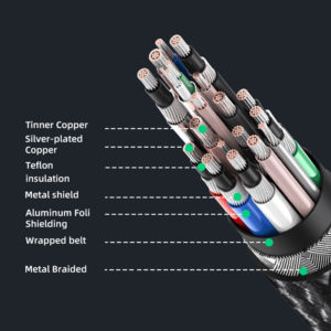 CABLETIME καλώδιο USB Type-C C160, USB 3.2, PD 100W, γωνιακό, 1m, μαύρο | Αξεσουάρ κινητών | elabstore.gr