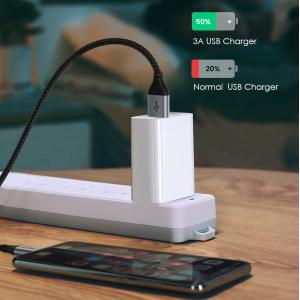 CABLETIME καλώδιο USB 2.0 σε USB Type-C C160, 3A, 1.8m, μαύρο | Αξεσουάρ κινητών | elabstore.gr