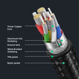 CABLETIME καλώδιο USB 2.0 σε USB Type-C C160, 3A, 1.8m, μαύρο | Αξεσουάρ κινητών | elabstore.gr
