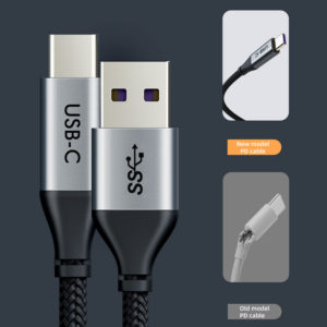 CABLETIME καλώδιο USB 2.0 σε USB Type-C C160, 5A, 0.25m, μαύρο | Αξεσουάρ κινητών | elabstore.gr