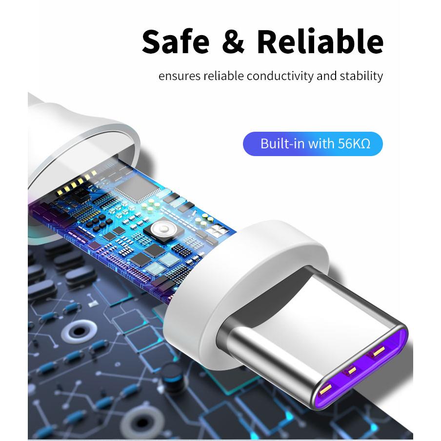 CABLETIME καλώδιο USB 2.0 σε USB Type-C C160, 5A, 1m, λευκό | eLabstore.gr CABLETIME καλώδιο USB 2.0 σε USB Type-C C160, 5A, 1m, λευκό | Αξεσουάρ κινητών | elabstore.gr