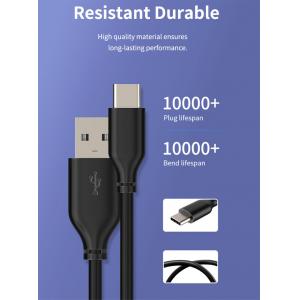 CABLETIME καλώδιο USB 2.0 σε USB Type-C C160, 5V 3A, 0.25m, μαύρο | Αξεσουάρ κινητών | elabstore.gr