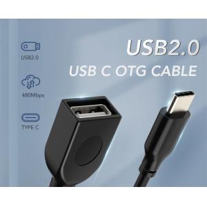 CABLETIME καλώδιο USB Type-C σε USB 2.0 CMAF2, 480Mbps, 0.15m, μαύρο | Αξεσουάρ κινητών | elabstore.gr