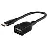 CABLETIME καλώδιο USB Type-C σε USB 2.0 CMAF2, 480Mbps, 0.15m, μαύρο | Αξεσουάρ κινητών | elabstore.gr
