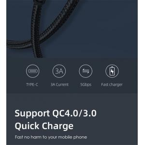 CABLETIME καλώδιο USB 3.0 σε USB Type-C C160, 5V 3A, 3m, γκρι | Αξεσουάρ κινητών | elabstore.gr