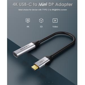 CABLETIME καλώδιο USB-C σε Mini DisplayPort C160, 4K, 0.15m, μαύρο | Αξεσουάρ κινητών | elabstore.gr