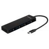 CABLETIME HUB USB-C σε 4xUSB 3.0 C160, 4 ports, 5Gbps, 0.15m, μαύρο | Συνοδευτικά PC | elabstore.gr
