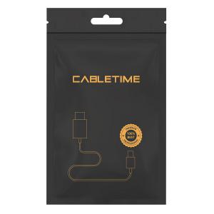 CABLETIME αντάπτορας USB Type-C σε USB 3.0 C160, γκρι | Αξεσουάρ κινητών | elabstore.gr