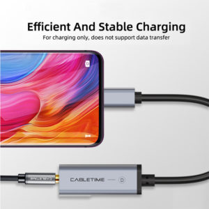 CABLETIME αντάπτορας USB Type-C σε USB Type-C & 3.5mm C160, 0.1m, γκρι | eLabstore.gr CABLETIME αντάπτορας USB Type-C σε USB Type-C & 3.5mm C160, 0.1m, γκρι | Αξεσουάρ κινητών | elabstore.gr