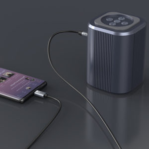 CABLETIME καλώδιο USB Type-C σε 3.5mm C160, 1.8m, γκρι | Αξεσουάρ κινητών | elabstore.gr