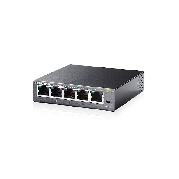 TP-LINK SG105E 5 Port Gigabit Easy Smart Switch, 5 10/100/1000Mbps RJ45 PORTS | eLabstore.gr TP-LINK SG105E 5 Port Gigabit Easy Smart Switch, 5 10/100/1000Mbps RJ45 PORTS | Δικτυακά Business | elabstore.gr