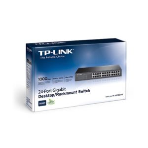 TP-LINK SG1024D 24Port Gigabit Desktop/Rackmount Switch, 24 10/100/1000M RJ45 PORTS | Δικτυακά Business | elabstore.gr