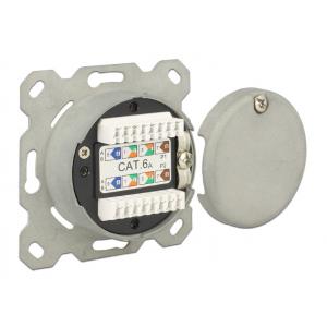 DELOCK Modular Wall Outlet Δικτύου, Cat.6A, 2x LSA, 2 Port | Εργαλεία | elabstore.gr
