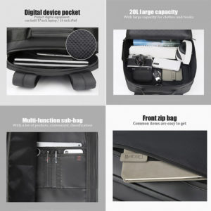 ARCTIC HUNTER τσάντα πλάτης B00330-BK600D με θήκη laptop 17", μαύρη | eLabstore.gr ARCTIC HUNTER τσάντα πλάτης B00330-BK600D με θήκη laptop 17", μαύρη | Οικιακές & Προσωπικές Συσκευές | elabstore.gr