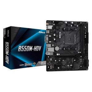 ASROCK μητρική B550M-HDV, 2x DDR4, AM4, USB 3.2, mATX | PC & Αναβάθμιση | elabstore.gr