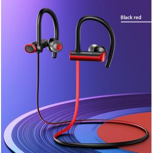USAMS Bluetooth earphones US-YD004, BT 5.0, 90mAh, κόκκινο-μαύρο | Αξεσουάρ κινητών | elabstore.gr