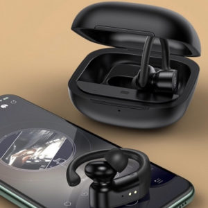 USAMS earphones US-YI001 με θήκη φόρτισης, True Wireless, λευκά | Αξεσουάρ κινητών | elabstore.gr